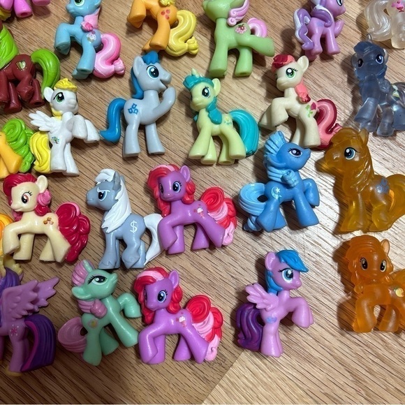 My Little Pony Miniature Lot Mashems Pinkie Pie Flutter Shy Starlight Glimmer - Picture 4 of 8